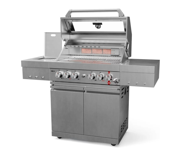 KOLER Grill ogrodowy S3 TITAN srebrny - 1532907 - zdjęcie 2